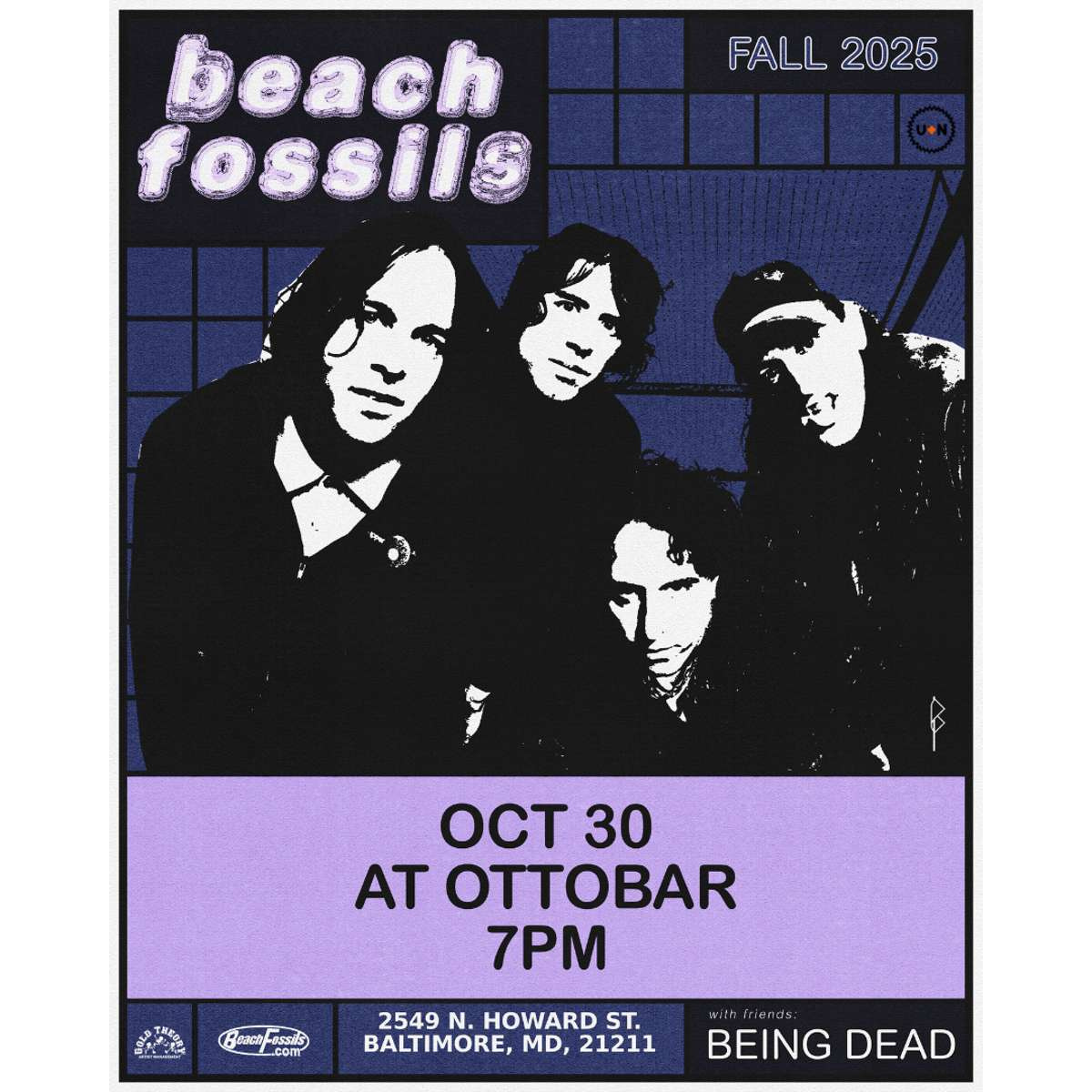 洋楽 Welcome to Baltimore Nature's Problem Beach Fossils | Ottobar