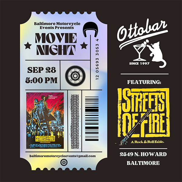 Movie Night featuring Streets of Fire
