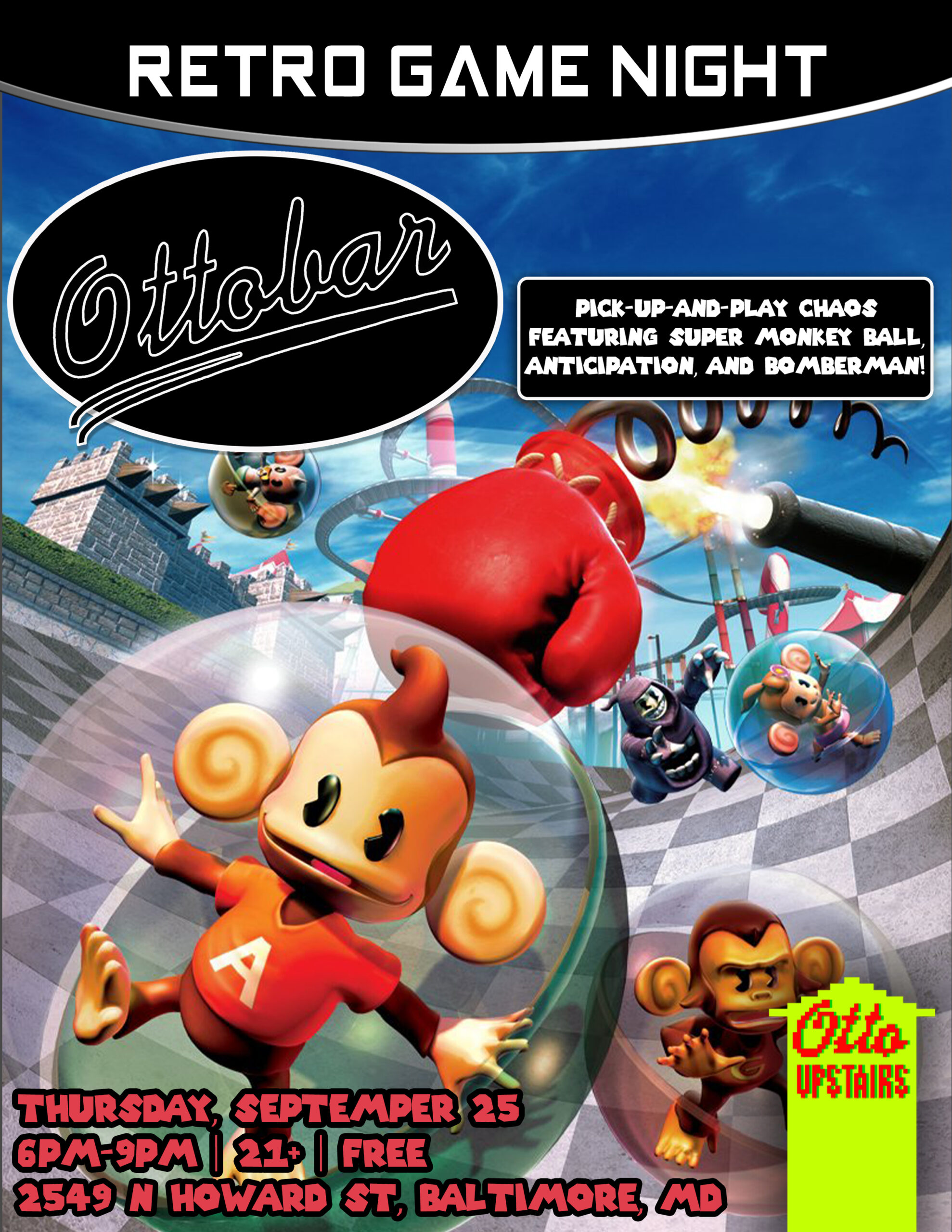 Retro Game Night