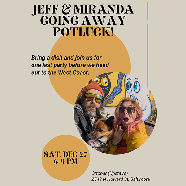 Jeff & Amanda Going-Away Potluck!