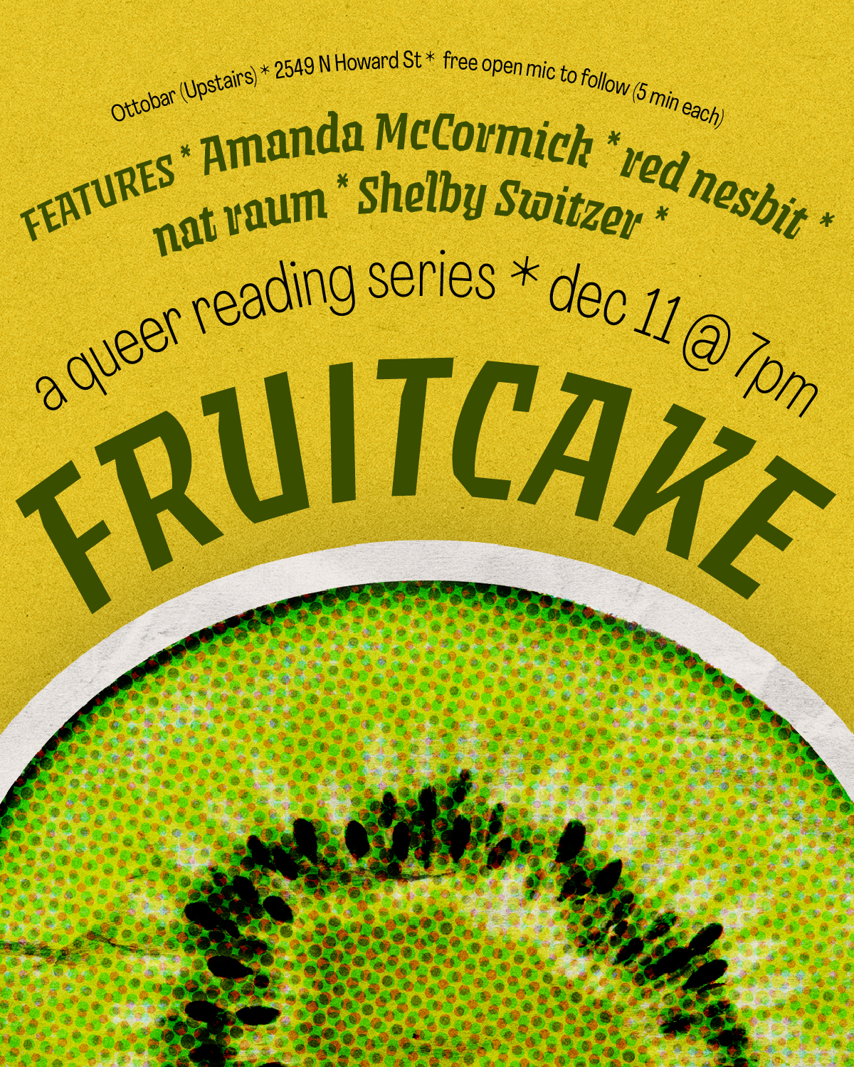 Fruitcake – A Queer Reading Series
