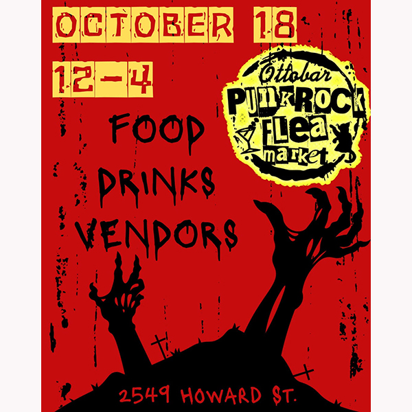 Ottobar’s Punk Rock Flea Market!