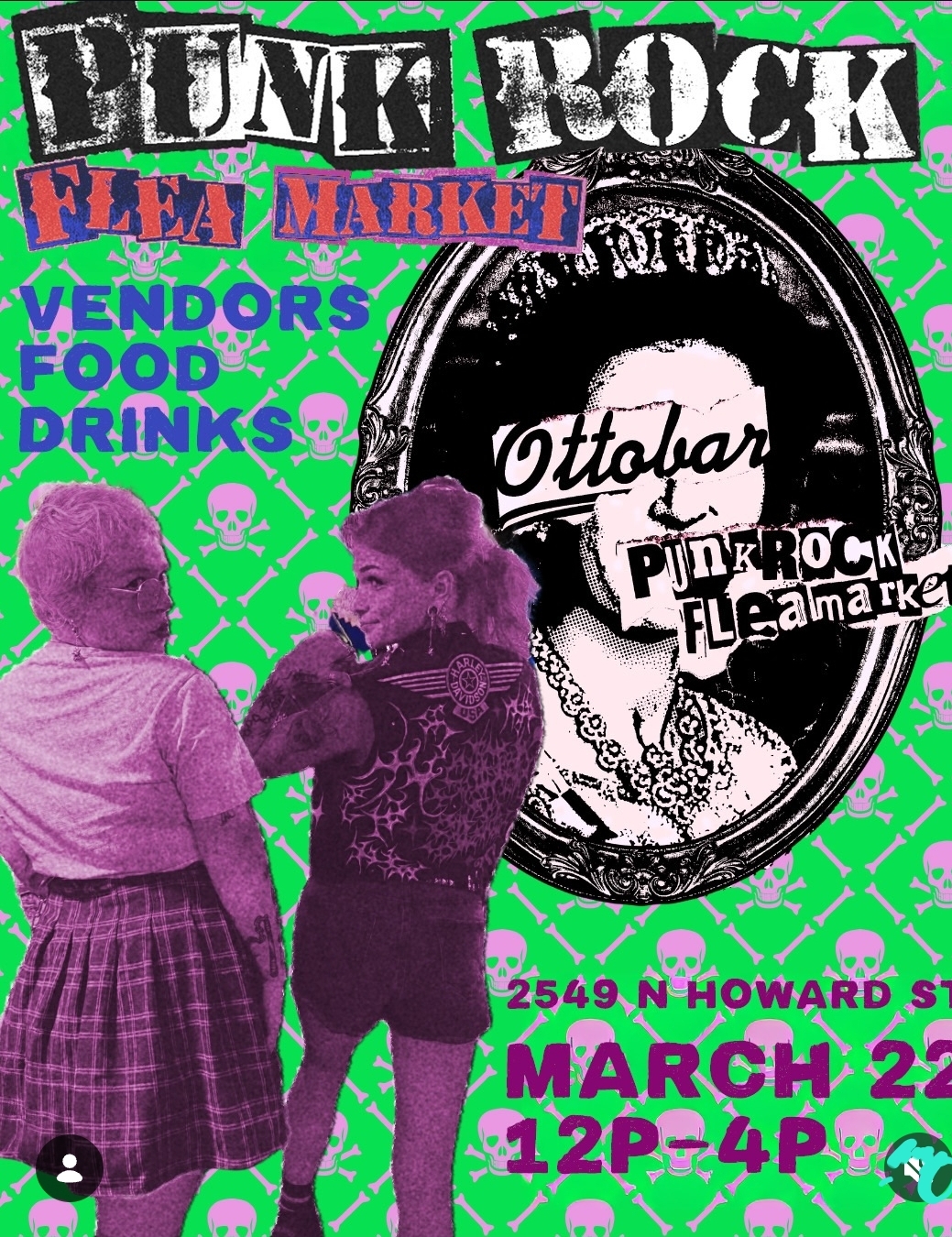 Ottobar’s Punk Rock Flea Market!