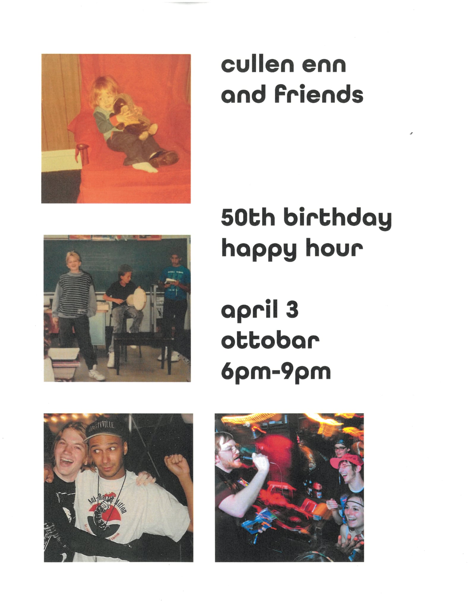 Cullen Enn & Friends Happy Hour!