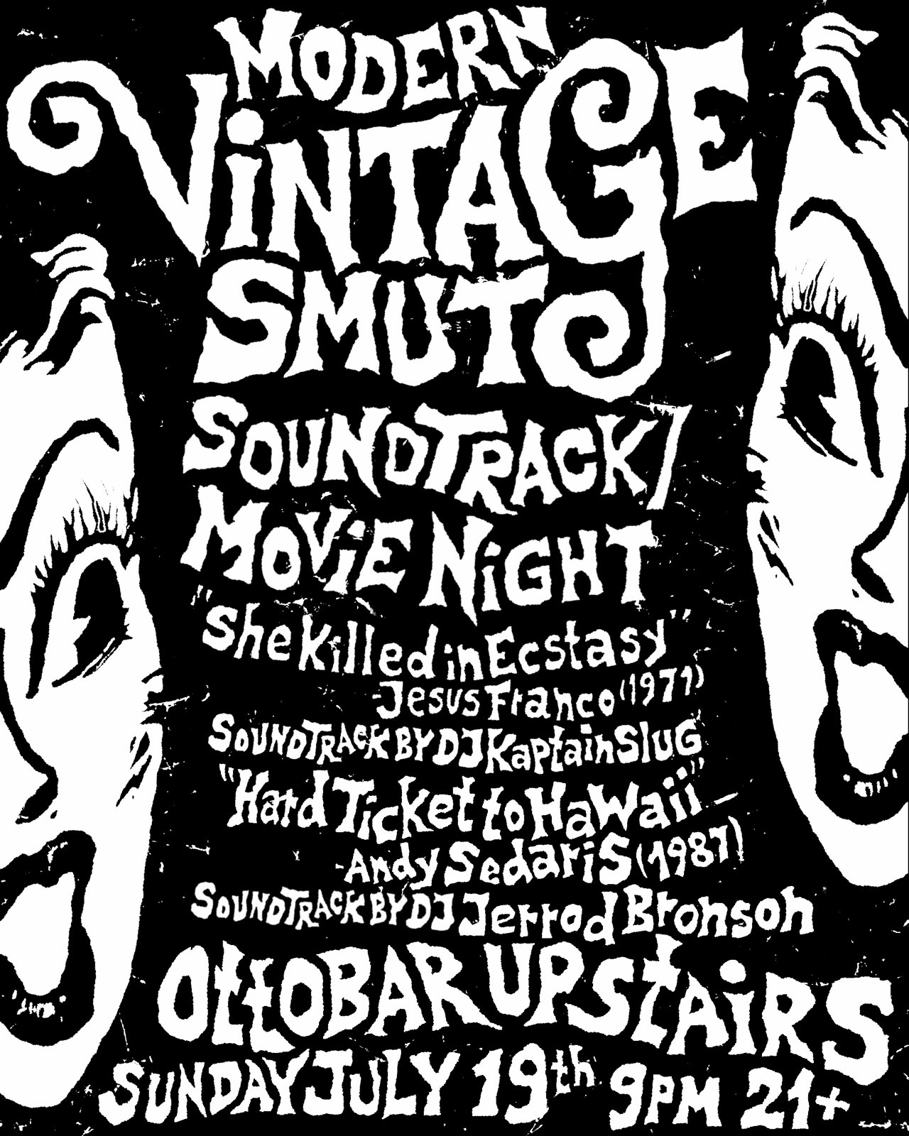 Modern Vintage Smut Soundtrack Movie Night