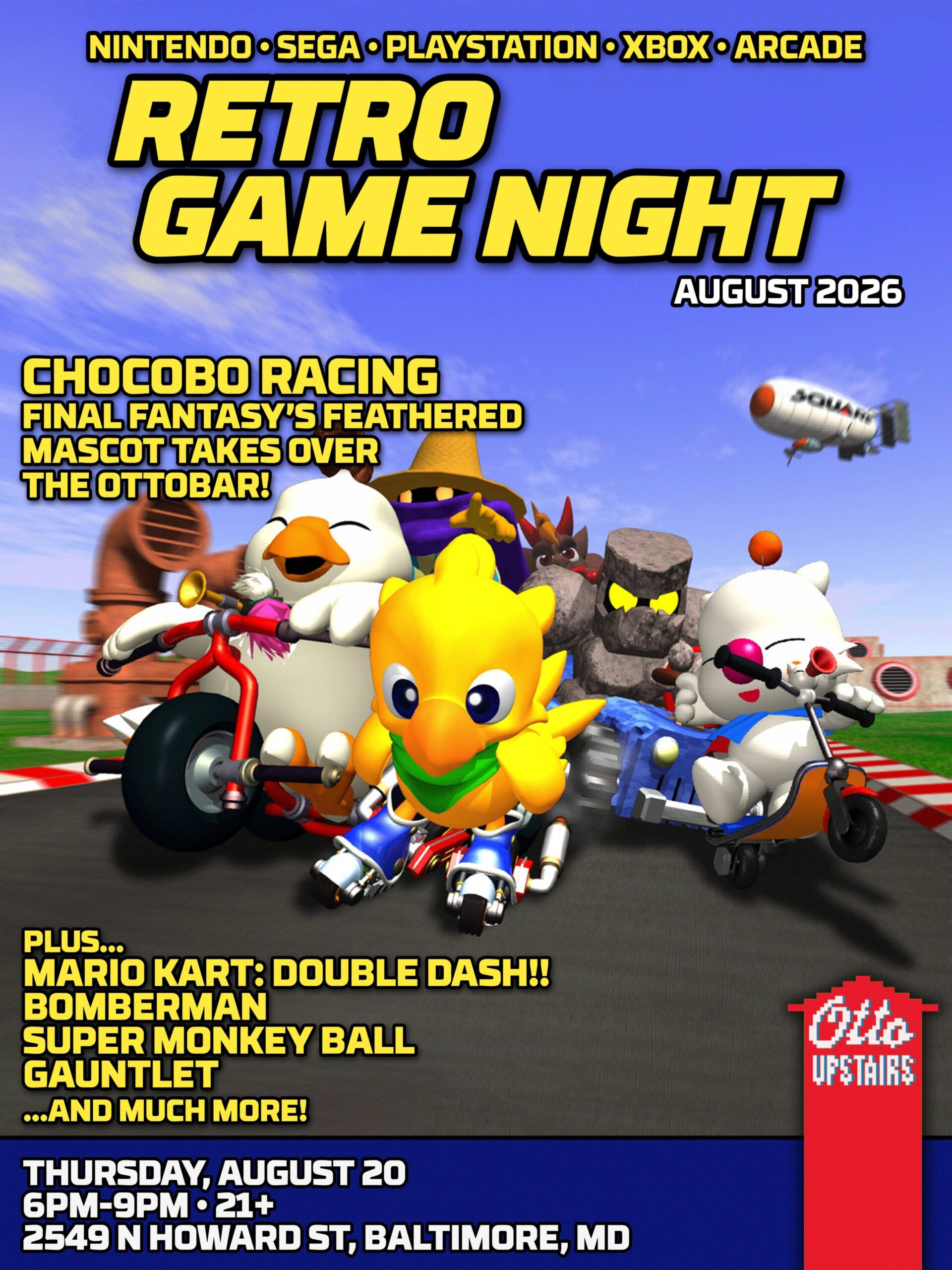 Retro Game Night