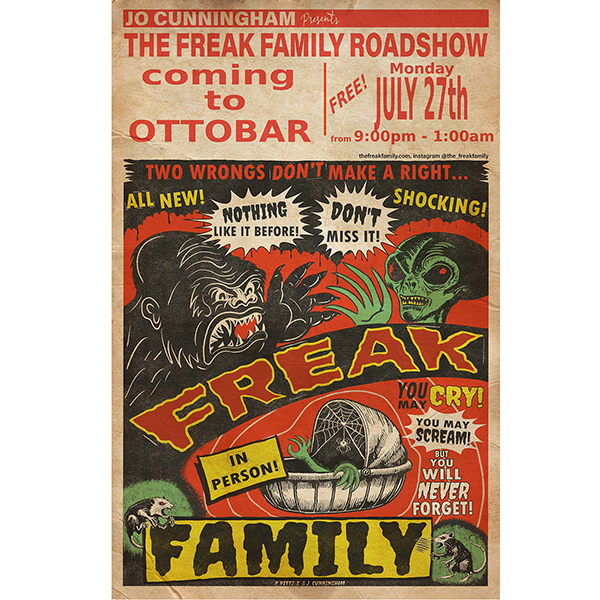 THE FREAK FAMILY ROADSHOW
