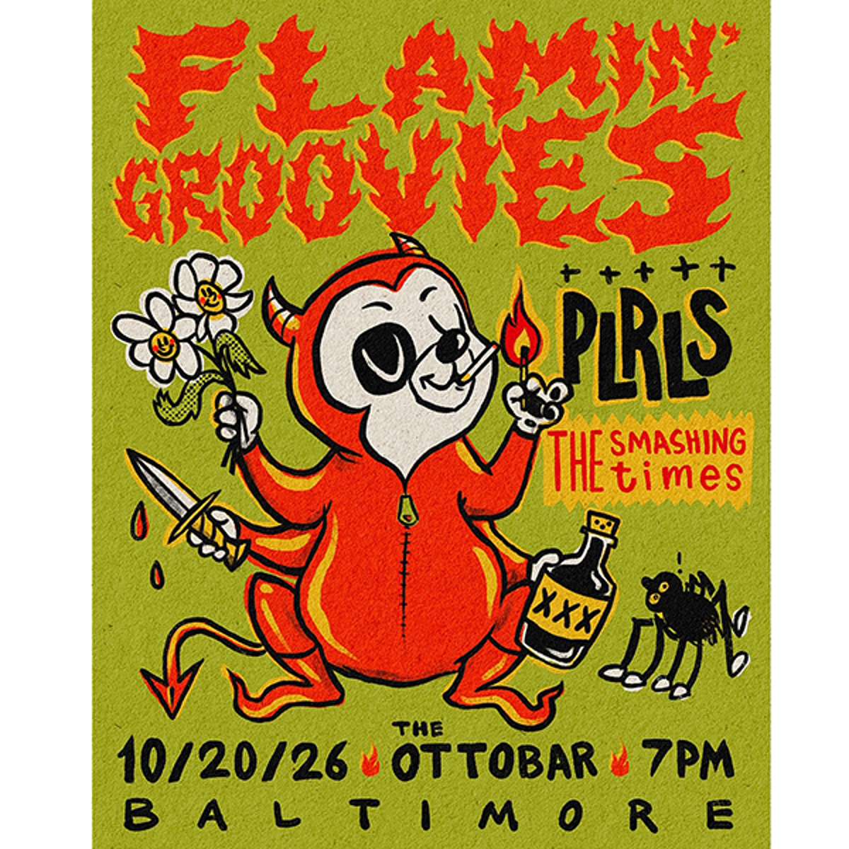 Flamin’ Groovies, PLRLS, The Smashing Times