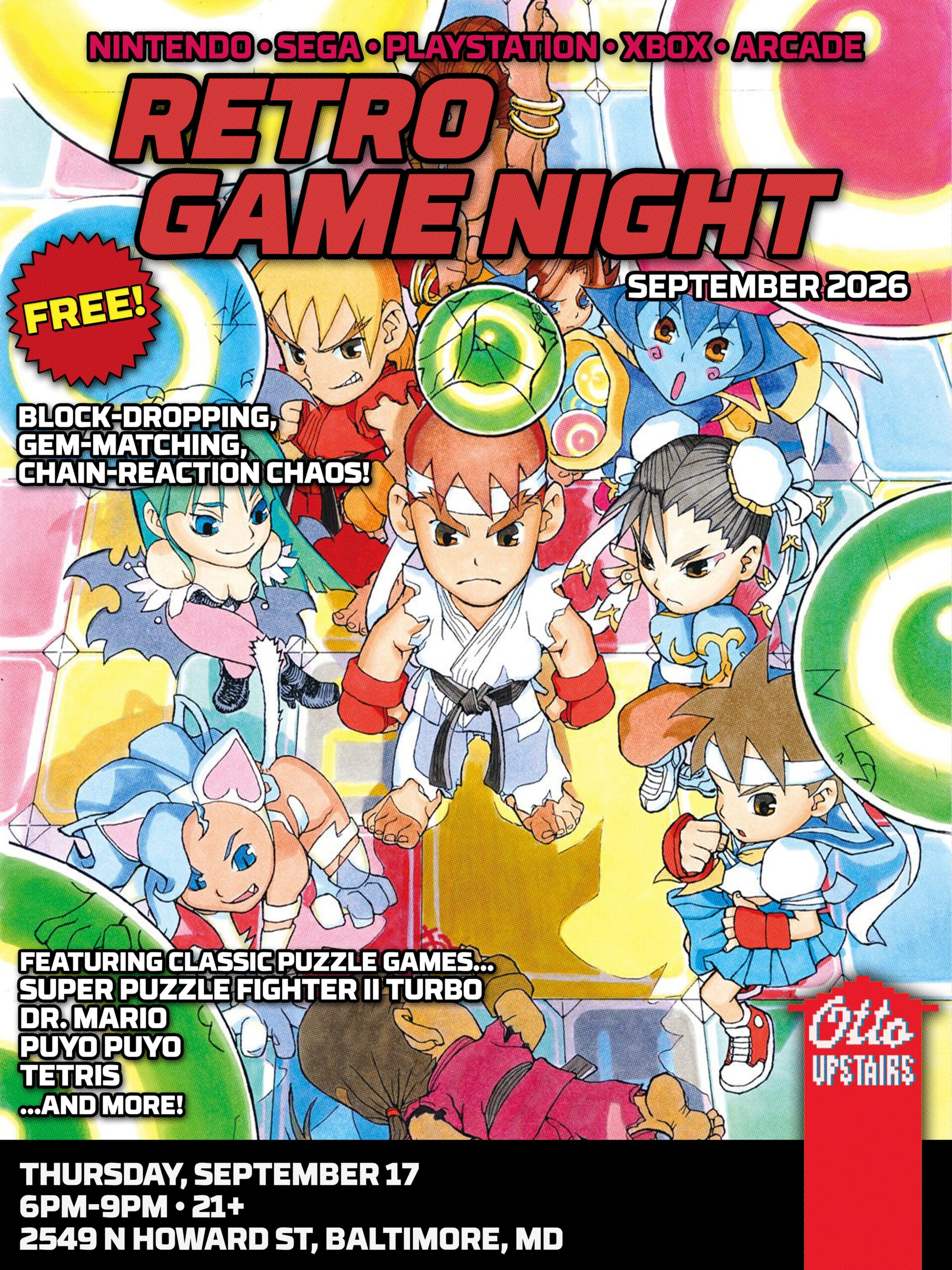 Retro Game Night