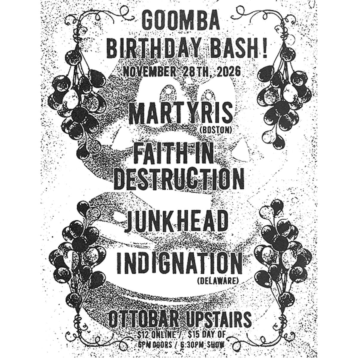 Martyris, Faith in Destruction, Junkhead, Before the Devil, Indignation